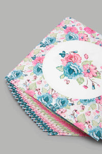 Multicolour Floral Paper Napkins (20 Piece)