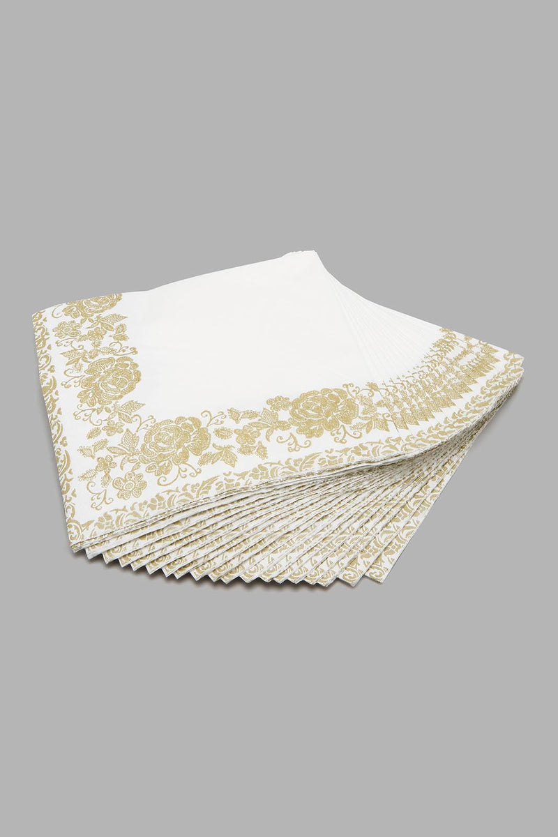 Redtag-Assorted-Floral-Paper-Napkins-(20-Piece)-Napkins-Home-Dining-
