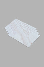 تنزيل الصورة على معرض الصور، Redtag-Cream-Marble-Rectangle-Placemat-Set-(4-Piece)-Colour:Cream,-Filter:Home-Dining,-HMW-DIN-Placemats,-New-In,-New-In-HMW-DIN,-Non-Sale,-S22A,-Section:Homewares-Home-Dining-
