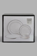 تنزيل الصورة على معرض الصور، Redtag-White-Dinner-Set-With-Silver-Rim-(20-Piece)-Dinner-Sets-Home-Dining-
