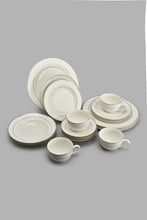 تنزيل الصورة على معرض الصور، Redtag-White-Dinner-Set-With-Silver-Rim-(20-Piece)-Dinner-Sets-Home-Dining-
