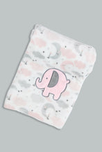 تنزيل الصورة على معرض الصور، Redtag-Pink-Elephant-Fluffy-Blanket-Baby-Blankets-Baby-0 to 12 Months
