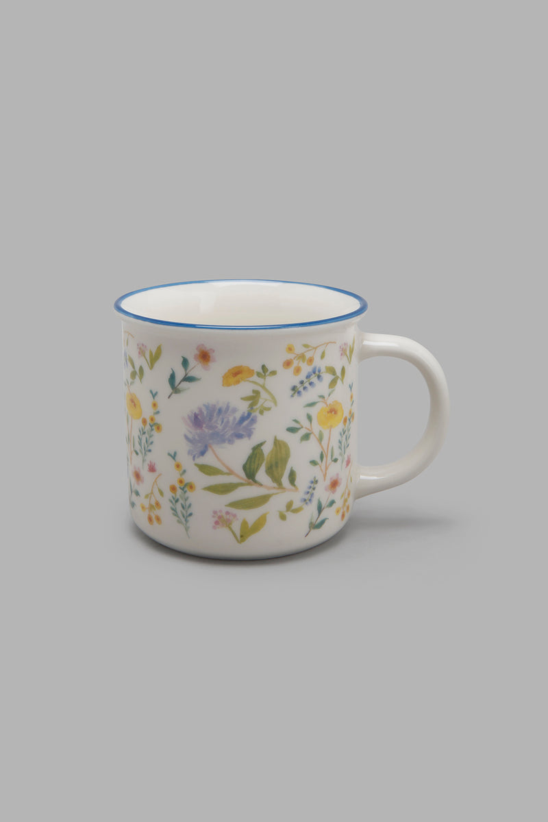 Redtag-Multi-Floral-With-Color-Rim-Mug-Mugs-Home-Dining-