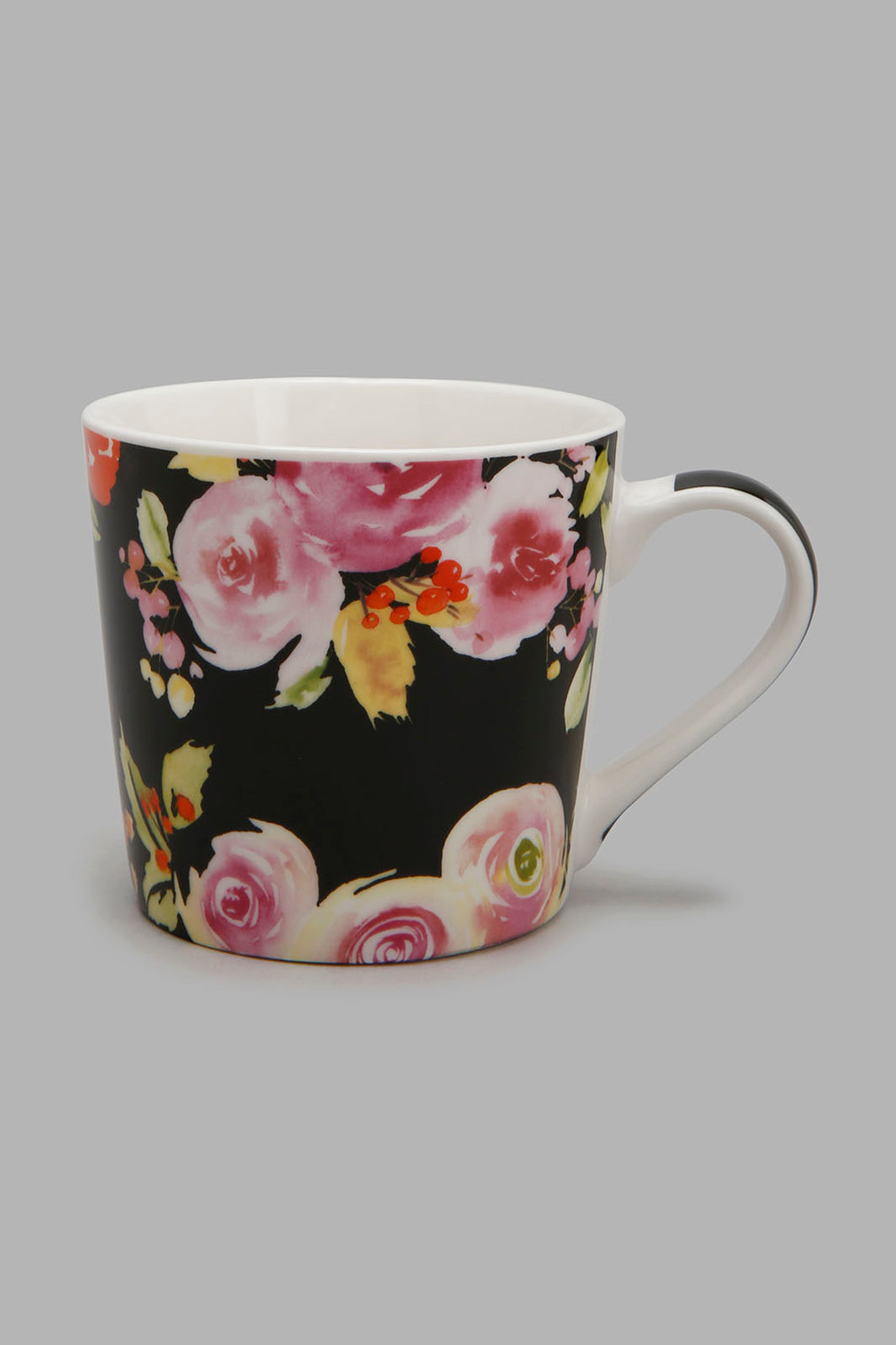 Redtag-Multi-Floral-Mug-Mugs-Home-Dining-