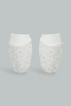Load image into Gallery viewer, Redtag-Grey--And-White-6-Pcs-Quilted-Giftset-Gift-Sets-Baby-0 to 12 Months
