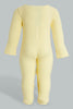 Redtag-Yellow-And-White-6-Pcs-Quilted-Giftset-Gift-Sets-Baby-0 to 12 Months