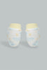 Redtag-Yellow-And-White-6-Pcs-Quilted-Giftset-Gift-Sets-Baby-0 to 12 Months