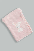 Load image into Gallery viewer, Redtag-White-Sweater-Blanket-Baby-Blankets-Baby-0 to 12 Months
