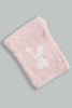 Redtag-White-Sweater-Blanket-Baby-Blankets-Baby-0 to 12 Months