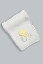 تنزيل الصورة على معرض الصور، Redtag-Grey-Sweater-Blanket-Baby-Blankets-Baby-0 to 12 Months
