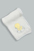 Redtag-Grey-Sweater-Blanket-Baby-Blankets-Baby-0 to 12 Months