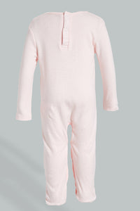 Redtag-Pink-And-White-Watermelon-Printed-2-Pack-Romper-Sleepsuits-Baby-0 to 12 Months