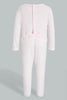 Redtag-Pink-Veloure-Sleep-Suit-Sleepsuits-Baby-0 to 12 Months