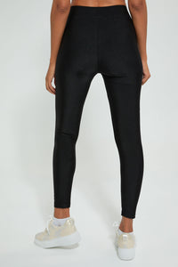 Redtag-Black-Skinny-Shiny-Legging-Leggings-Women's-0