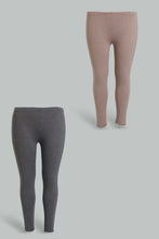 تنزيل الصورة على معرض الصور، Redtag-Ladies-2-Pack-Legging-Leggings-Women&#39;s-
