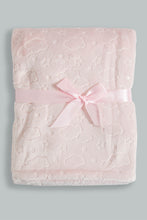 Load image into Gallery viewer, Redtag-Pink-Cloud-Embossed-Sherpa-Blanket-Baby-Blankets-Baby-0 to 12 Months
