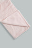 Redtag-Pink-Cloud-Embossed-Sherpa-Blanket-Baby-Blankets-Baby-0 to 12 Months