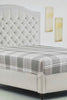 Redtag-Grey-Check-Printed-Fitted-Sheet(Twin-Size)-Fitted-Sheets-Home-Bedroom-