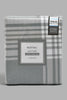 Redtag-Grey-Stripe-Printed-Fitted-Sheet(Double-Size)-Fitted-Sheets-Home-Bedroom-