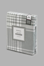 Load image into Gallery viewer, Redtag-Grey-Stripe-Printed-Fitted-Sheet(King-Size)-Fitted-Sheets-Home-Bedroom-
