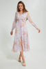 Redtag-Floral-Print-Wrap-Midi-Dress-Dresses-Women's-