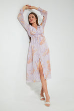 Load image into Gallery viewer, Redtag-Floral-Print-Wrap-Midi-Dress-Dresses-Women&#39;s-
