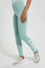 تنزيل الصورة على معرض الصور، Redtag-Black-Skinny-Side-Print-Legging-Leggings-Women&#39;s-0
