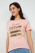تنزيل الصورة على معرض الصور، Redtag-Mustard-Photographic-Print-T-Shirt-Active-Tees-Women&#39;s-
