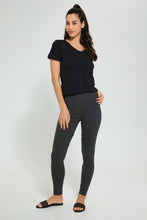تنزيل الصورة على معرض الصور، Redtag-Allover-Print-Skninny-Legging-Leggings-Women&#39;s-
