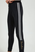 Load image into Gallery viewer, Redtag-Burgundy-Basic-Jogger-With-Side-Applique-Joggers-Women&#39;s-
