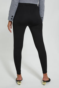 Redtag-Black-Skinny-Fit-Waist-Details-Legging-Leggings-Women's-0