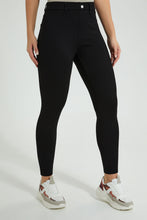 تنزيل الصورة على معرض الصور، Redtag-Black-Skinny-Fit-Leggings-Colour:Black,-Filter:Women&#39;s-Clothing,-New-In,-New-In-Women,-Non-Sale,-S22B,-Section:Women,-Women-Leggings-Women&#39;s-
