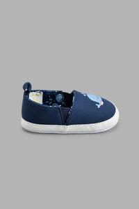 Redtag-Denim-Pram-Shoe-Colour:Denim,-Filter:Baby-Footwear-(0-to-18-Mths),-NBF-Casual-Shoes,-New-In,-New-In-NBF-FOO,-Non-Sale,-S22A,-Section:Kidswear-Baby-0 to 18 Months