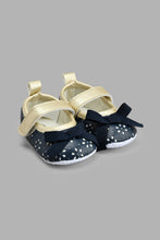 Load image into Gallery viewer, Redtag-Navy-Pram-Shoe-Colour:Navy,-Filter:Baby-Footwear-(0-to-18-Mths),-NBF-Casual-Shoes,-New-In,-New-In-NBF-FOO,-Non-Sale,-S22A,-Section:Kidswear-Baby-0 to 18 Months
