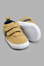 Load image into Gallery viewer, Redtag-Tan-Pram-Shoe-Colour:Tan,-Filter:Baby-Footwear-(0-to-18-Mths),-NBF-Casual-Shoes,-New-In,-New-In-NBF-FOO,-Non-Sale,-S22A,-Section:Kidswear-Baby-0 to 18 Months
