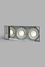 تنزيل الصورة على معرض الصور، Redtag-Gold-Sunburst-Wall-Mirror-Set(3piece)-Mirrors-Home-Decor-0
