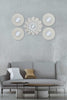 Redtag-White-Floral-Decorative-Wall-Mirror-Set-(5-piece)-Mirrors-Home-Decor-0