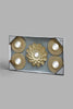 Redtag-White-Floral-Decorative-Wall-Mirror-Set-(5-piece)-Mirrors-Home-Decor-0