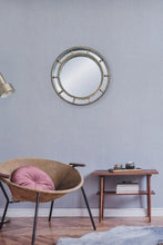 Load image into Gallery viewer, Redtag-Brown-Round-Single-Wall-Mirror-Mirrors-Home-Decor-0
