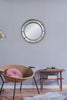 Redtag-Brown-Round-Single-Wall-Mirror-Mirrors-Home-Decor-0