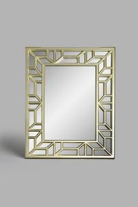 Redtag-Gold-Rectangle-Single-Wall-Mirror-Mirrors-Home-Decor-0