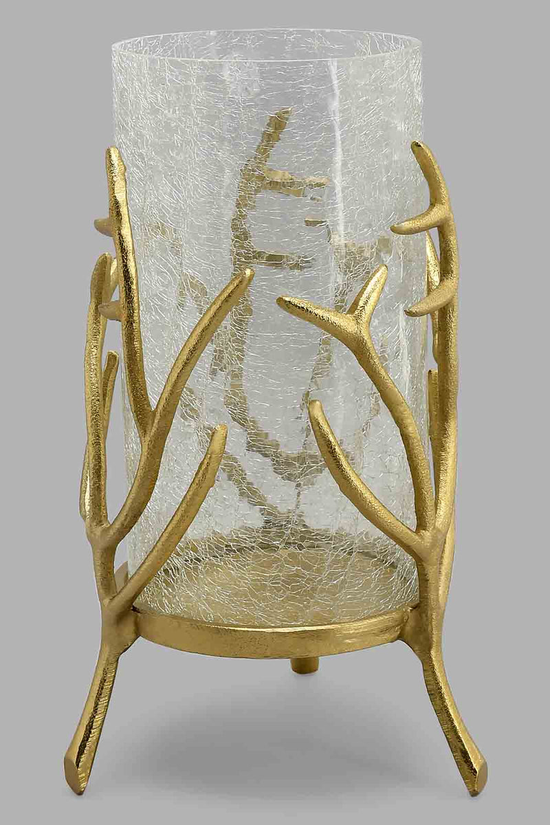 Redtag-Gold-Metal-&-Glass-Decorative-Hurricane-Bowls-Home-Decor-