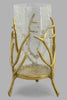 Redtag-Gold-Metal-&-Glass-Decorative-Hurricane-Bowls-Home-Decor-