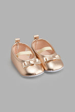 Load image into Gallery viewer, Redtag-Pale-Pink-Pram-Shoe-Pumps-Baby-0 to 18 Months
