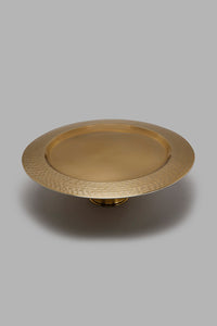 Redtag-Gold-Metal-Cake-Stand-Hammered-Trays-Home-Dining-