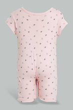 Load image into Gallery viewer, Redtag-Pink-Butterfly-Romper-Rompers-Baby-0 to 12 Months
