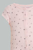 Redtag-Pink-Butterfly-Romper-Rompers-Baby-0 to 12 Months