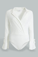 Load image into Gallery viewer, Redtag-White-Wrap-Top-Tops-Women&#39;s-
