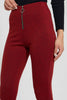 Redtag-Slim-Leg-Elasticated-Waist-Ginham-Trouser-Trousers-Women's-