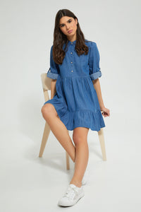 Redtag-Denim-Dress-Dresses-Women's-
